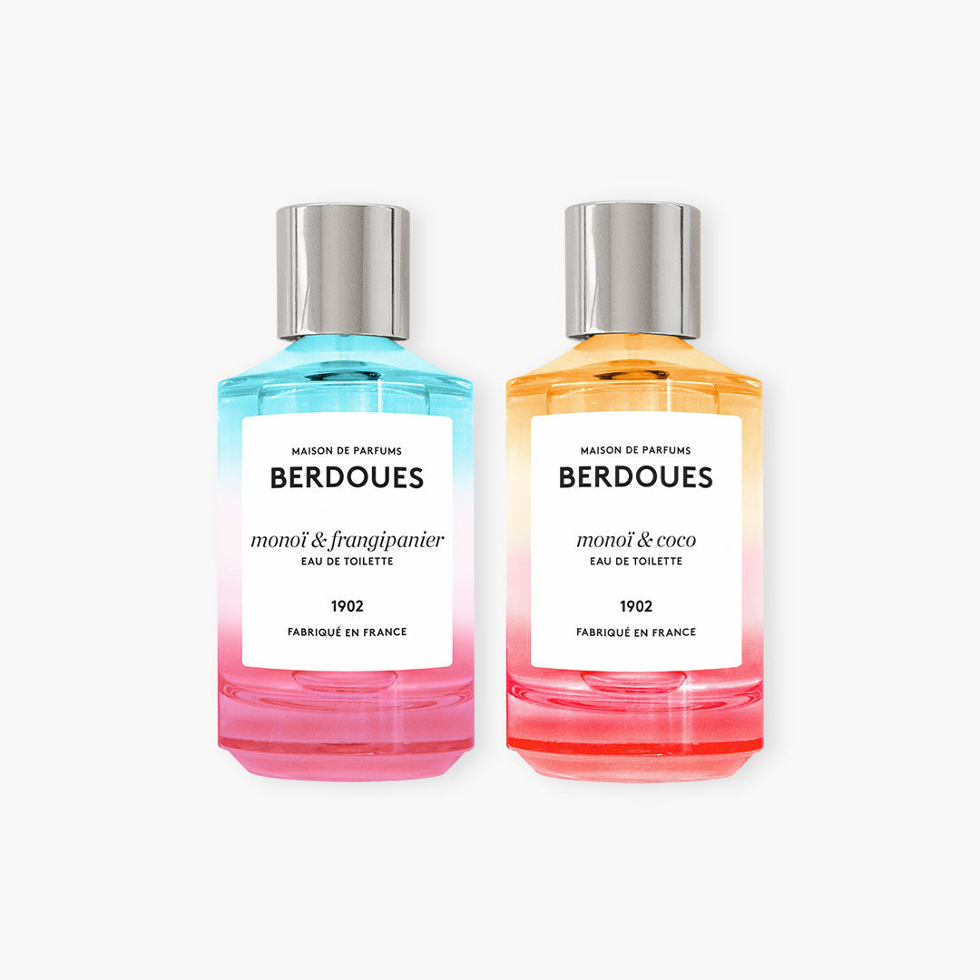 Duo eaux de toilette Monoï & Frangipanier et Monoï & Coco