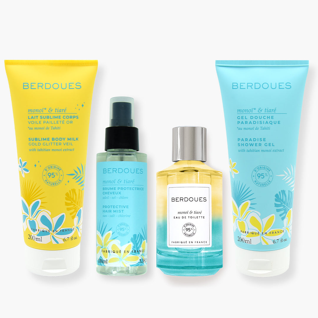 Lot Évasion Monoï et Tiaré