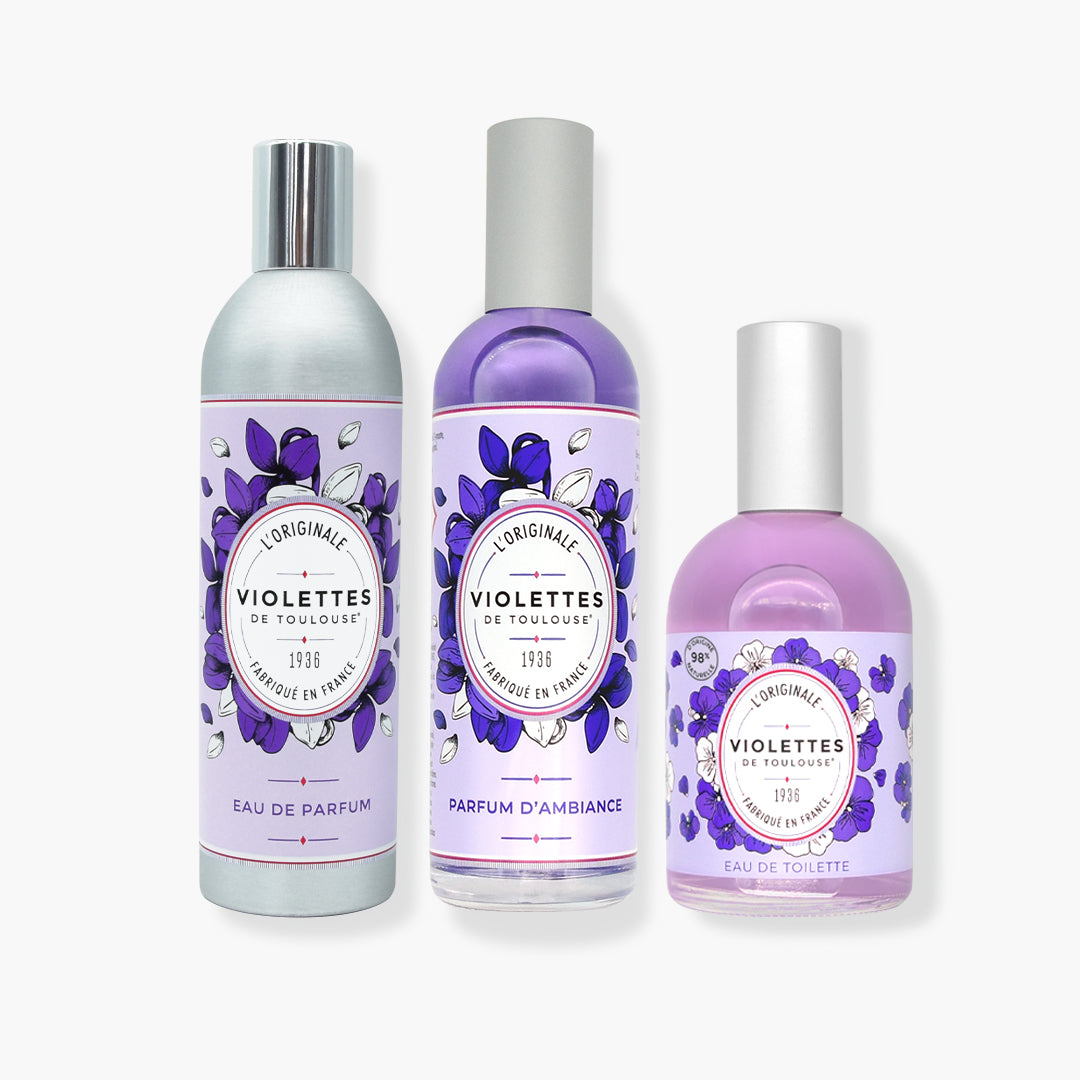 Lot Parfum Violettes de Toulouse