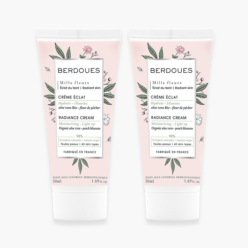 Lot de 2 crèmes éclat
