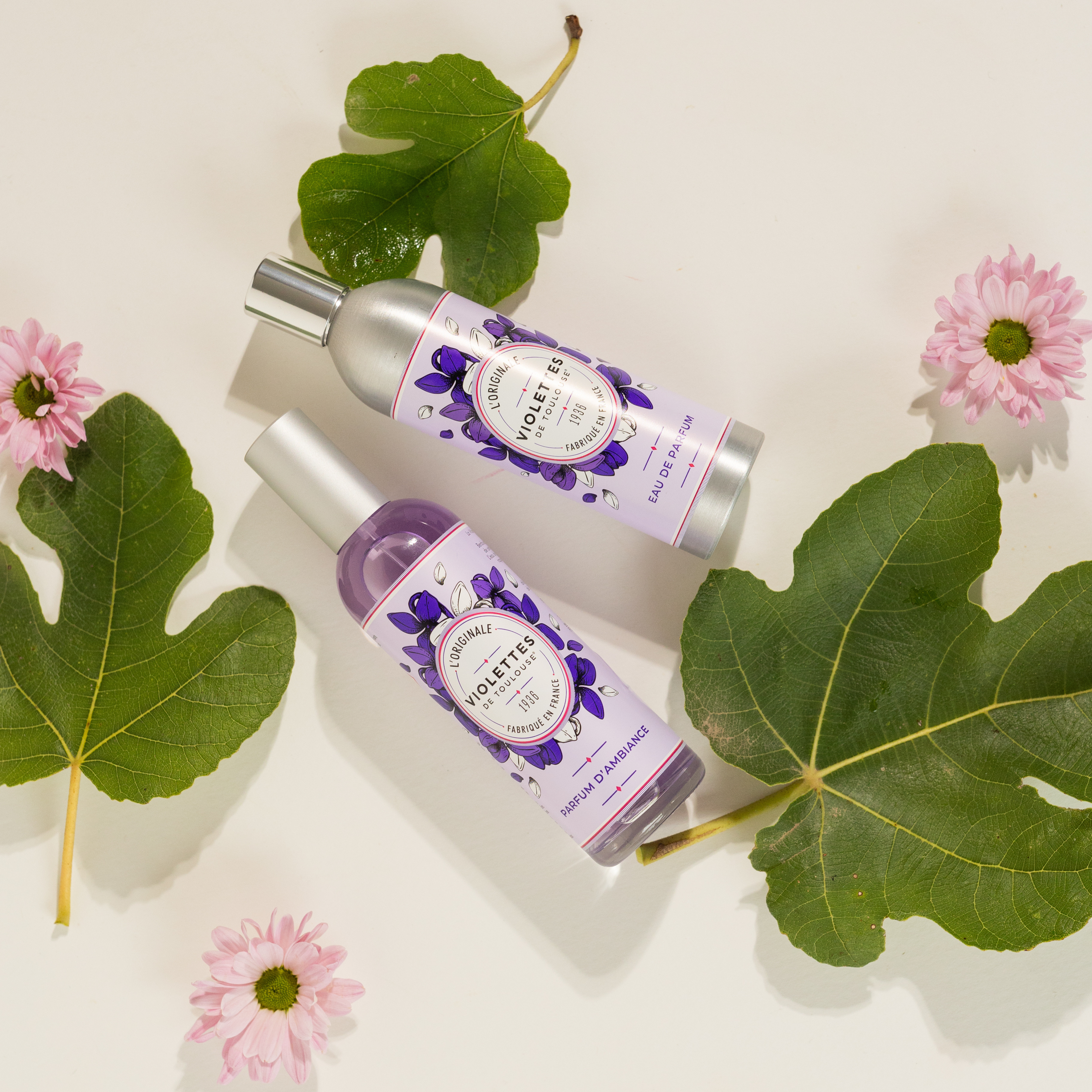 Duo Parfum d’ambiance et eau de parfum Violettes de Toulouse