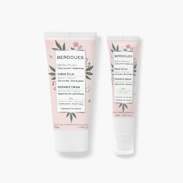 Lot Crème éclat & Sérum Mille Fleurs