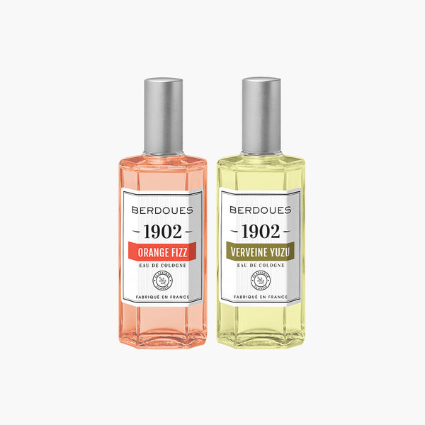 Lot Eaux de Cologne Orange Fizz & Verveine Yuzu