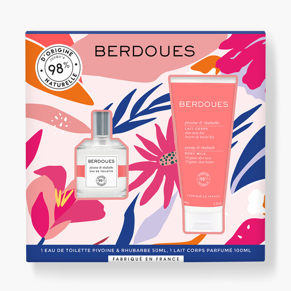 Coffret Eau de Toilette Pivoine & Rhubarbe